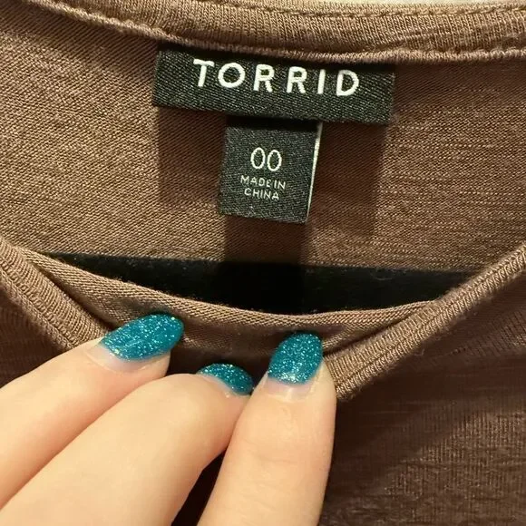 Torrid Lace Sleeve Top - Picture 3 of 4